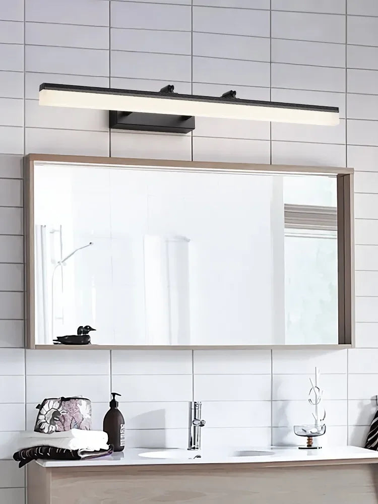 Mirror headlight led bathroom cabinet wall lamp mirror cabinet special makeup lamp no punching sink vanity lamp 220V