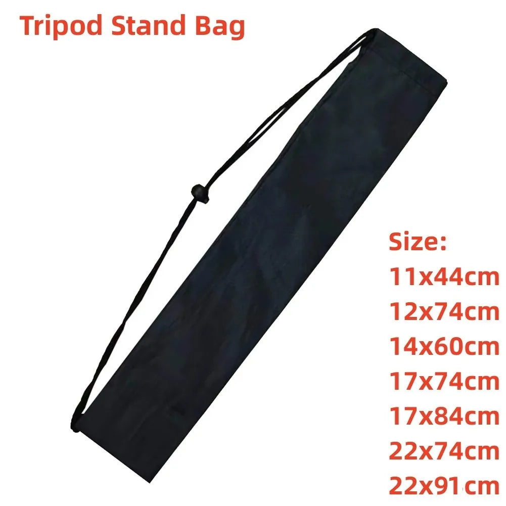 44-91cm Drawstring Toting Bag Handbag For Mic Tripod Stand Light Stand Umbrella Live Tripod Polyester Drawstring Bags Pro Audio